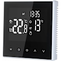 Miniatyrbilde 1 av 5: 16A Gulvvarme Termostat Digital Temperaturregulator Ukentlig Syklus Programmerbar Elektrisk Oppvarming - Miljøtermostat for Hjem, Skole, Kontor