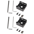 Miniatyrbild 3 av 5: 2-pack 1/4-tums Skruvadapter för Kallt/Varmt Skohållare för DSLR-kamerabur/Blixt/LED-lampa/Mikrofon/Monitor