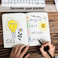 Miniatyrbilde 2 av 5: Inspirerende klistremerker for Hydro Flasks, 50 stk motivasjonsklistremerker for tenåringer, jenter. Vanntette PVC-klistremerker for bærbare datamaskiner