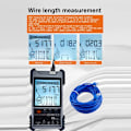 Miniatyrbillede 2 af 5: ET618 Netværkskabels Tester med Analog LCD Skærm Digital Søgning POE Kabeltest Wiremap Tester ID Mapping Tool (B)