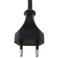 Miniatyrbilde 4 av 4: EU 2-pinners hane til IEC 320 C5 Micky strømadapterkabel for bærbar strømforsyning 3