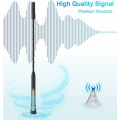 Pikkukuva 2 / 5: Tehokas auton antenni - Universaali autoradioantenni kaikkiin automalleihin - Autoradion antenni, jossa on korkealaatuinen DAB FM -vastaanotto - 28 cm:n auton kattoantenni