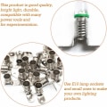 Pikkukuva 4 / 5: E10-lampunkanta E10 LED-lamput 20 kpl 6V E10 juotosliittimillä kodin kokeilupiiriin sähkötestauslisävarusteet
