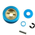 Pikkukuva 3 / 5: 18T Metal Pulley Gear with 573Mm Drive Belt 54450 54448 for XV-01 XV01 TA06 1/10 Parts Upgrade Remote Control Car