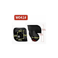 Miniatyrbillede 5 af 5: 1 par sorte kufferter med 360 graders drejelige hjul 91x107x49mm - BQLZR