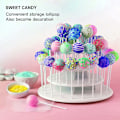 Miniatyrbild 5 av 5: Tårta Stativ 3 Våningar Tårta Stativ Plast Dessert Stativ 3 Våningar Plast Cupcake Dessert Stativ för Fester, Mat, Display, Dessert Stativ