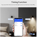 Miniatyrbilde 4 av 5: 4CH Tuya WiFi Smart Switch DIY Timer + Fjernkontroll 7-32V USB 5V 2.4G WiFi Smartlife Hjemmeautomatisering Modul for IFTT Alexa
