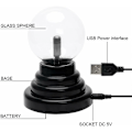 Miniatyrbilde 4 av 5: Plasma Ball Sensitiv Berøringskule Lys Magisk Ball for Fester Dekor Tilbehør Barn Soverom Hjem og Gaver