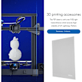 Pikkukuva 5 / 5: 2 kpl FEP-kalvoa MONO X- ja UV DLP LCD -hartsi 3D-tulostimille 260X180X0.15Mm