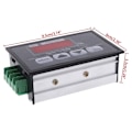 Miniatyrbillede 4 af 5: 6-60V PWM DC-motorhastighedsregulator med knapregulator digitalt displaypanel
