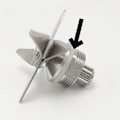 Miniatyrbillede 4 af 5: 767 Rustfrit Stål Saftpresser Isblade Blender 6 Knive Skærere til Saftpresser Blender Dele