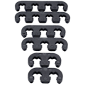 Miniatyrbillede 1 af 5: 7Mm 8Mm Plast Tændrør Separatorer Delere Væv Universal Sorte Separatorer Delere til
