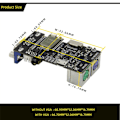 Pikkukuva 5 / 5: 2X FabGL VGA32 VGA ESP32 -moduuli PSRAM V1.4 PS/2 -ohjain Hiiri Näppäimistö Grafiikkakirjasto ANSI/ Terminaalipiirit