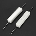 Miniatyrbillede 3 af 5: 10 stk. Keramisk cementmodstand 15 Ohm 10W Watt 5%