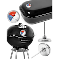 Miniatyrbilde 4 av 5: Analogt steketermometer for grill, røyker, gryte, panne, Ø 5,2 cm, 0 ° C - 300 ° C