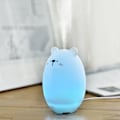 Miniatyrbilde 3 av 5: Led nattlys USB-lading ladekabel aromaterapi luftfukter mini mindre enn 10 kvadratmeter målt luftfukter (bjørneøye)