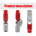 Miniatyrbilde 5 av 5: Fleksibel Adapter for Dyson V12 Lett Støvsuger, Fleksibelt Element for Dyson V12/V10Slim/Digital Slim Lett Støvsuger, Bunnutløsning