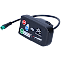 Miniatyrbild 2 av 5: E-cykel KT-LED880 intelligent kontrollpanel, e-cykel 36V 48V mätare display, e-cykel tillbehör