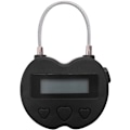 Miniatyrbillede 1 af 5: Smart Time Lock LCD Display Time Lock Midlertidig Timer USB Genopladelig Elektronisk Rejse Timer Sort