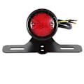Miniatyrbilde 1 av 5: Motorsykkel LED Retro Rød Baklys Bremslys for Honda/Yamaha