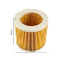 Miniatyrbilde 2 av 5: Reservefilter Støvsuger Filter Støvpapirpose til KARCHER WD2250 A2004 A2054 MV2 Effektive Støvoppsamlingsposer