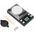 Miniatyrbild 1 av 5: Högprecisions digital elektronisk våg 0,001g, bärbar med LCD-display, perfekt för att väga smycken, guldtabletter, etc. (kapacitet 50 g och noggrannhet