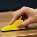 Miniatyrbilde 4 av 5: 1 stk diamantsliper påfyll - Papirfinish sliper - Glidelås for håndverk, 200 grit, 3,9 x 1 tommer