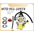Pikkukuva 4 / 5: MTD 951-10974 kaasutin 165S 165SA 170S 170SA 951 10974A 12705