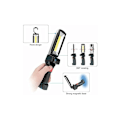 Miniatyrbilde 2 av 5: LED lommelykt med COB-lys, bærbar USB-ladbare inspeksjonslampe med magnetisk base, ultra-lyssterk med 5 lysmoduser for DIY-verkstedet