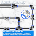 Miniatyrbillede 5 af 5: 10 stk Blå 14mm OD Straight Push To Connect Fittings (PU-14)