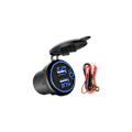 Miniatyrbillede 1 af 5: Billadninglader 4.2a Dobbelt USB Billadning Åbning Berøringsskifte 12V24V HIASDFLS