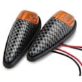 Miniatyrbillede 2 af 5: 4 x 1W LED Blinklys til Motorcykel - Gult Høj Effekt