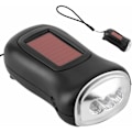 Miniatyrbild 1 av 5: Handvevad Solcellslampa, Uppladdningsbar Solcellslampa med Veva, LED Nödlampa för Camping utomhus