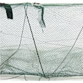 Miniatyrbillede 5 af 5: Fiskenet, Foldbart Fiskenet med Lynlås, Bærbar Reje- og Krebsfælde, Krabbe- og Karpefiskenet, Net til Damme