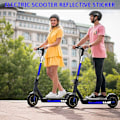 Miniatyrbild 5 av 5: Vattentät och dammtät dekal för Xiaomi Elsparkcykel M365 Dekal Sparkcykeltillbehör Reflekterande stil Självhäftande säkerhetsdekal med hög synlighet