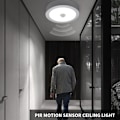 Miniatyrbilde 5 av 5: Sensor nattlys, LED bevegelsessensor vegglampe med IR infrarød sensor for trappeoppgang
