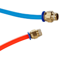 Pikkukuva 1 / 5: PC pneumaattinen ilma 10 mm 8 mm 12 mm 6 mm 4 mm letku 1/4 tuuman BSP 1/2 tuuman 1/8 tuuman 3/8 tuuman uroskierre ilmanippiliitin PC10-02
