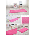 Miniatyrbild 3 av 4: Badrumsmatta halkfri minneskum badrumsmatta för badrum, mikrofiber (rosa, 60x90cm) -