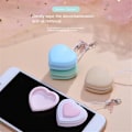 Miniatyrbillede 3 af 5: Macaron telefon skærmrenser, Macaron mobiltelefon skærmrensningskugle, skærmlinserengøringsværktøj og brilleklude