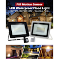 Pikkukuva 5 / 5: 1 kpl 10W ulkovalaistus LED-valokeila liikeanturilla 3000K Ulkovalaistus LED-valokeila, IP66 liikeanturilla varustettu turvavalaisin, ulkovalaistus LED - valkoinen