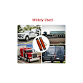Miniatyrbillede 4 af 5: 10 stk LED Sidemarkerlys, 12V 24V LED Bagagerumslys Forlygter Markerlys Sidemarkerlys til Trailer Truck Caravan Camper Van Traktor Bus osv