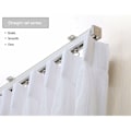 Miniatyrbillede 3 af 5: Gardinskinne Glider til Gardinskinne Vindue Rullegardin Stang Slider, Skydedraperi Skinne, til Gardin Tilbehør i Badeværelser, Soveværelser, Skabe