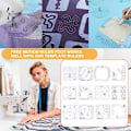 Miniatyrbillede 2 af 5: DIY Akryl Sy- og Quilter lineal Hult-formet sykit Quiltemønster B, Sunny