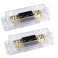 Miniatyrbillede 1 af 5: 100A ANL-sikringholder 100A ANL-sikring Guld Blad Bil Automotive Audio Power Sikkerhedsbeskyttelse Belagt til Gauge 0 2 4