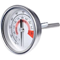 Miniatyrbillede 2 af 5: Rustfrit Stål Ovn Termometer Grill Smoker Termometer 75℃ til 300℃ og 150℉ til 600℉ (Type B 300°C)