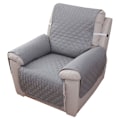 Miniatyrbillede 1 af 5: 1-personers recliner-sofabetræk, vandtæt recliner-sofabetræk til soveværelse (grå) 55×200）