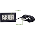 Miniatyrbillede 5 af 5: Nyt digitalt LCD-termometer Temperaturmåler Probe Sensor Range -50 Celsius C til +110 Celsius C