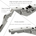 Miniatyrbilde 4 av 5: Foldbare Braketter for Tung Last, 4 stk. Foldbare Konsollbraketter, Foldbare Hyllebraketter for Tung Last, Foldbare Konsollbraketter for Tung Last
