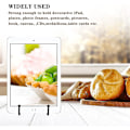 Miniatyrbild 4 av 5: 9 ställ för display, svart järnstaffli platthållare ramhållare displayställ för fotoramar 1