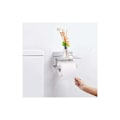 Pikkukuva 5 / 5: WC-paperiteline hyllyllä WC-paperille - Hopea -
